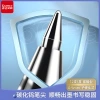 Qixin gel pen Tungsten carbide ball 0.5mm Business office cap gel pen black and red student correction signature pen details Picture
